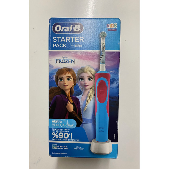 Oral-B Starter Frozen Çocuk Şarjlı Diş Fırçası
