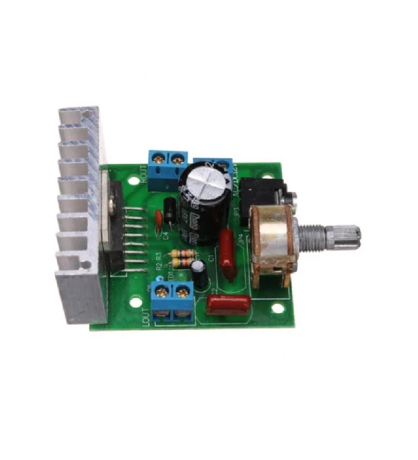 TDA7297 Ses Yükseltici Amfi Devresi 12V 2X15W Çift Kanallı - Resim 3