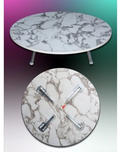 120 lük metal ayak sofra özel boyut