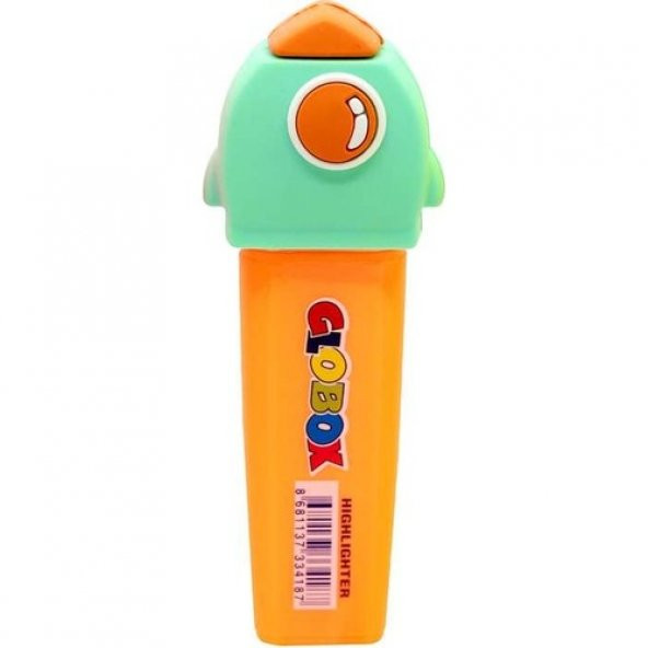 Globox Figürlü Fosforlu Kalem - Resim 4