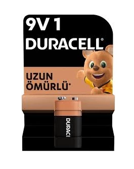 Duracell Alkalin Pil 9 Volt 1 Adet