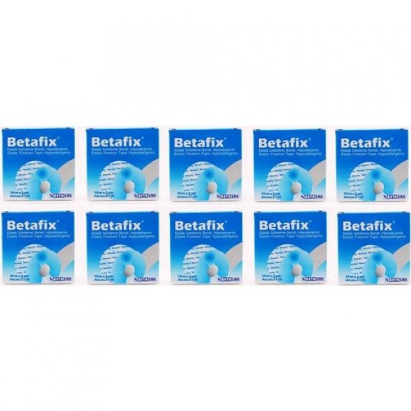 Betafix B5105 Esnek Sabitleme Bandı Fix Flaster 10 m x 5 cm 1