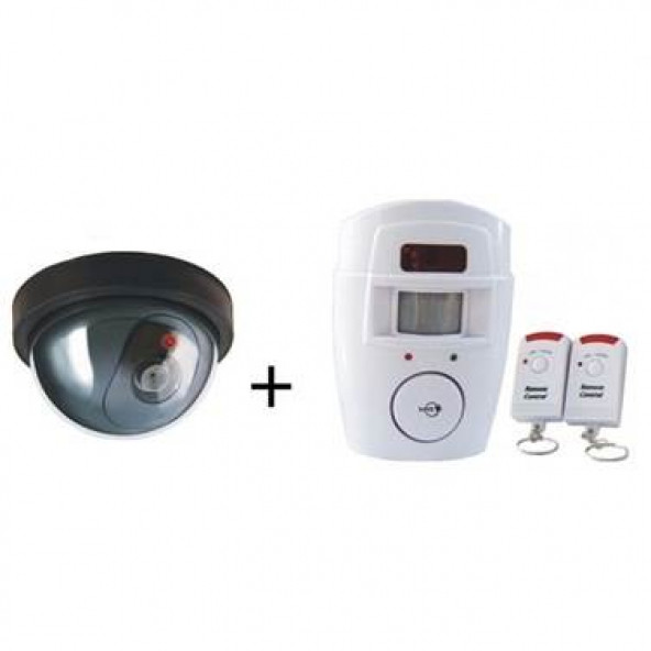 Lorex Hırsız Alarm Seti , Sahte Dome Kamera Destekli