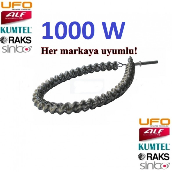 1000W İnfrared Soba Rezistansı