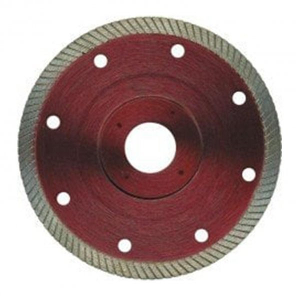 Elmas Testere 115 mm Turbo Kesim Kesici Çapaksız Hassas Seramik Mermer Granit - 2