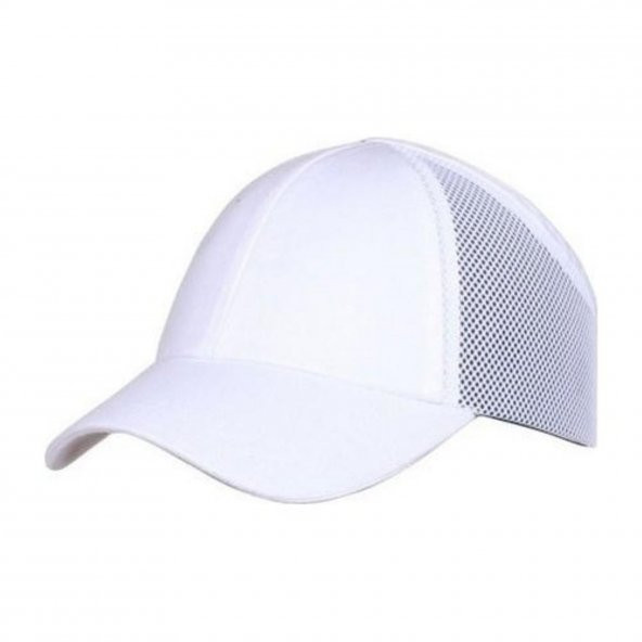 İş Güvenliği Koruyucu Darbe Emici Top Kep Şapka Baret Beyaz