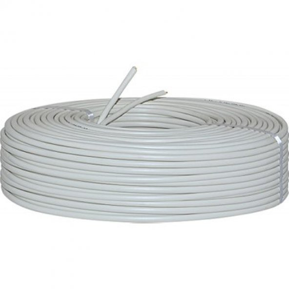 NEFES KABLO 100 Metre 2+1 2x0,22 CCTV Kamera Kablosu