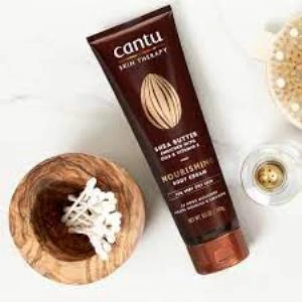 Cantu Skin Therapy Besleyici Shea Yağı Vücut Kremi 240 gr - 4