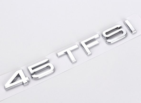 AUDI 45 TFSI KROM BAGAJ YAZISI