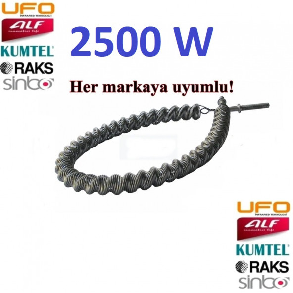 2500W İnfrared Soba Rezistansı