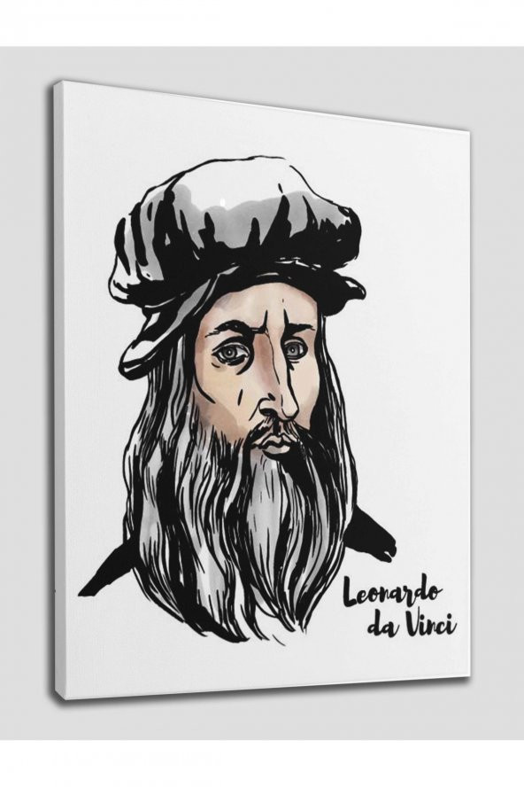 Leonardo da Vinci Dekoratif Kanvas Tablo 1232