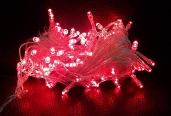 ALİTECH 10 Metre Kırmızı Işık İç Mekan İp Led