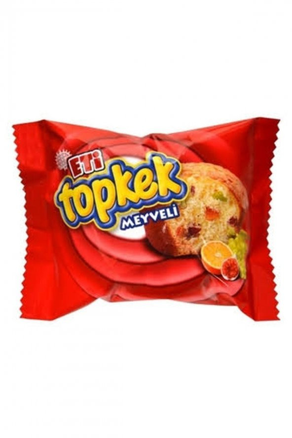 Topkek Meyveli 40 gr -24lü Koli  (k13612)