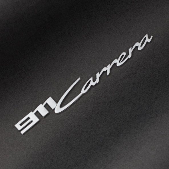 PORSCHE 911 CARRERA KROM BAGAJ YAZISI YENİ TİP - 4