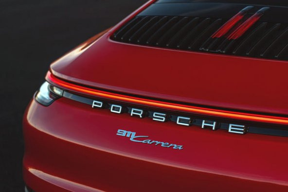 PORSCHE 911 CARRERA KROM BAGAJ YAZISI YENİ TİP - 6