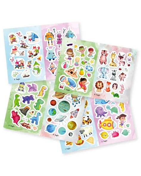 Tükenmeyen Sticker Kitabım Yükselen Zeka - 2