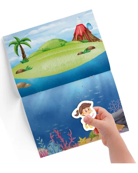 Tükenmeyen Sticker Kitabım Yükselen Zeka - 3