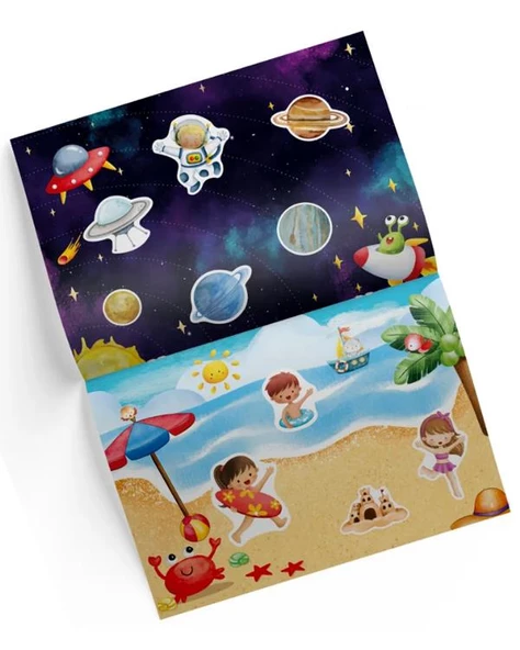 Tükenmeyen Sticker Kitabım Yükselen Zeka - 4