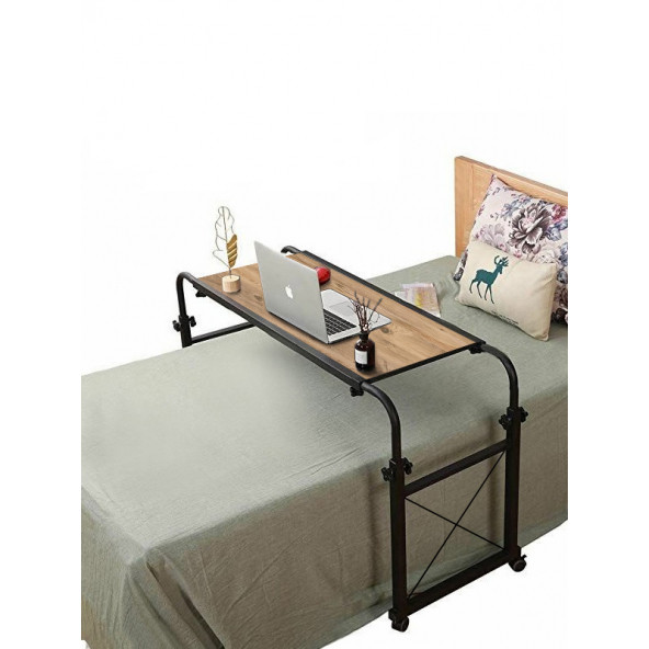 servetavcı Yükseklik ve Genişlik Ayarlı Çalışma Masası - Atlantik Çam (Tekerli) - 2