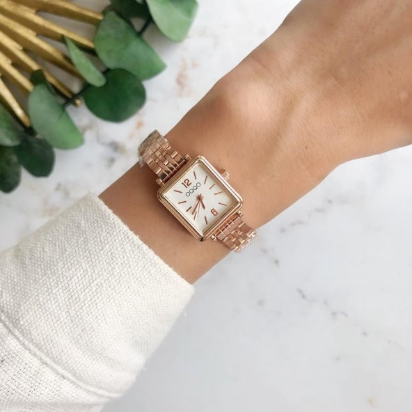 Maiar Kare Kasa Rose Kordon Kadın Kol Saati ürün görseli 1