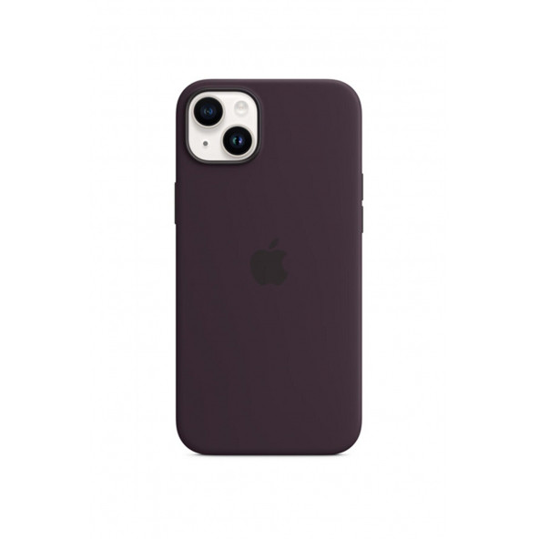 APPLE IPHONE 14 PLUS SILICONE CASE WITH MAGSAFE - ELDERBERRY