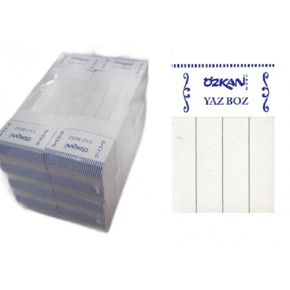 Yazboz 3. Hamur 4 bölmel 12'li 4 paket (48 adet)