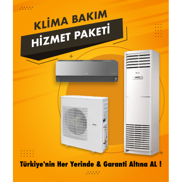 Klima Bakım Hizmet Paketi