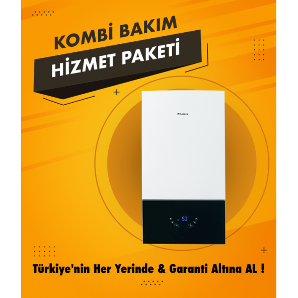 Kombi Bakım Hizmet Paketi