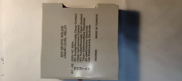 Ekon Ssr 02  Sıvı Seviye Rölesi Ray Tipi - 3