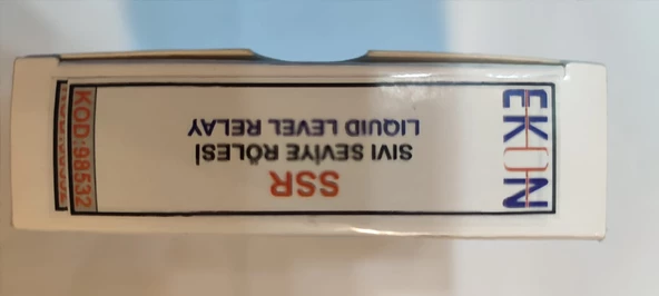 Ekon Ssr 02  Sıvı Seviye Rölesi Ray Tipi - 4
