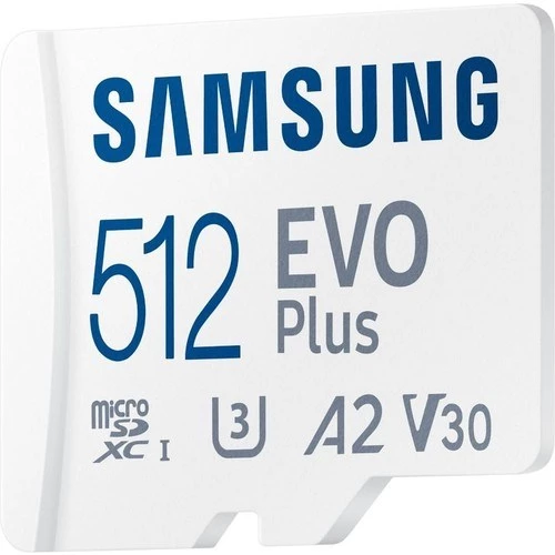 Samsung Evo Plus 512gb Microsd Hafıza Kartı Mb-mc512ka/tr - 130 Mb/sn