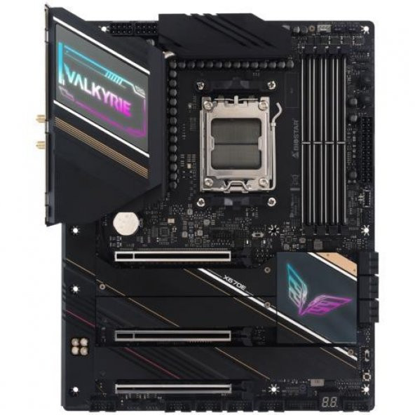 Biostar X670E VALKYRIE DDR5 6000Mhz OC S+V+2.5GL AM5 (ATX) DP, HDMI, PCI-e M.2 5.0 (128Gb/s),1x PCIe 4.0 LGA 1718p - 3