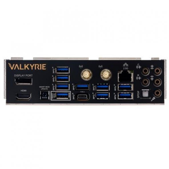 Biostar X670E VALKYRIE DDR5 6000Mhz OC S+V+2.5GL AM5 (ATX) DP, HDMI, PCI-e M.2 5.0 (128Gb/s),1x PCIe 4.0 LGA 1718p - 4