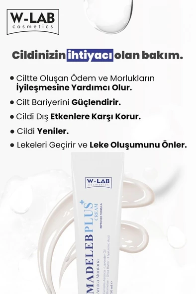 W Lab Kozmetik Madeleb Plus Krem 2 Li Paket - 3