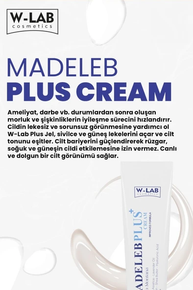 W Lab Kozmetik Madeleb Plus Krem 2 Li Paket - 2