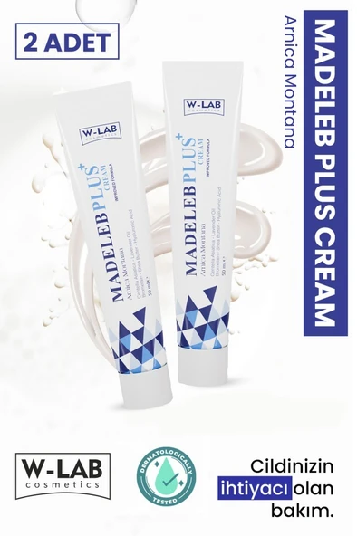 W Lab Kozmetik Madeleb Plus Krem 2 Li Paket