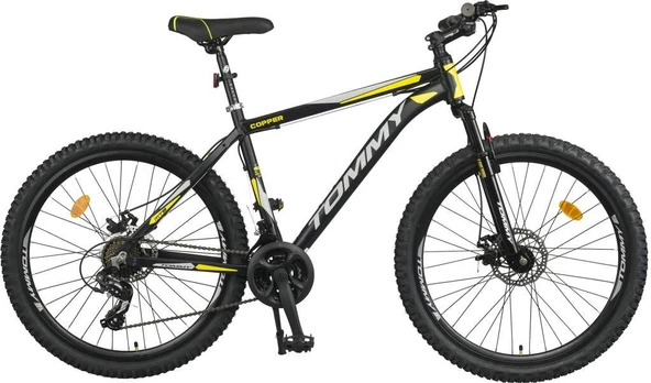 TommyBike COPPER Alüminyum Kadro 26 Jant Disk Fren 24 Vites Dağ Bisikleti - 4