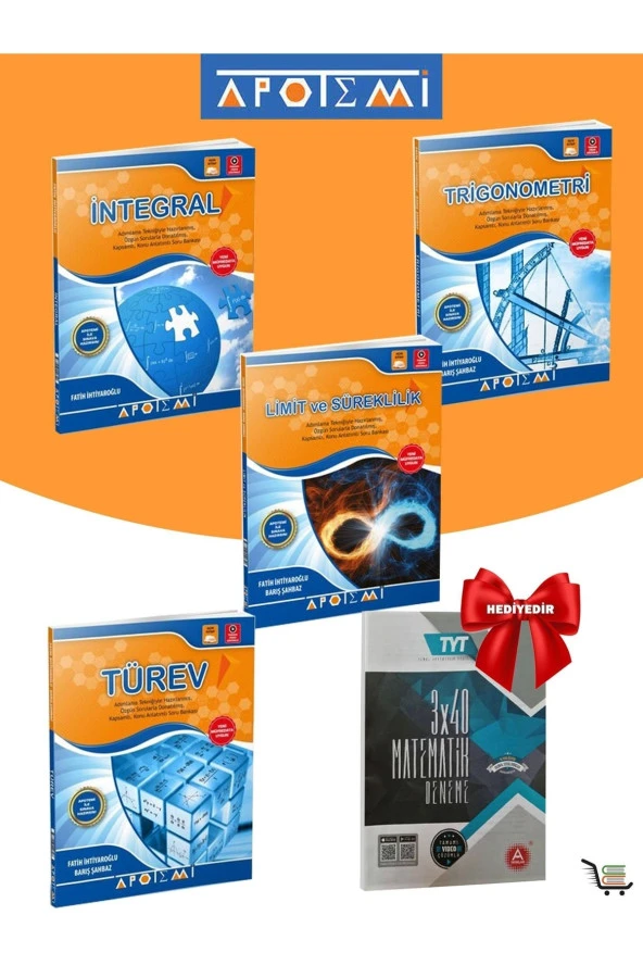 Apotemi Matematik Limit-Türev-Trigonometri-İntegral Set Hediyeli!