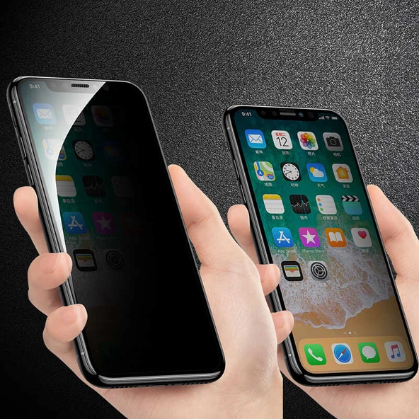 Apple iPhone 11 Pro Anti-Dust Hayalet Temperli Ekran Koruyucu - 6