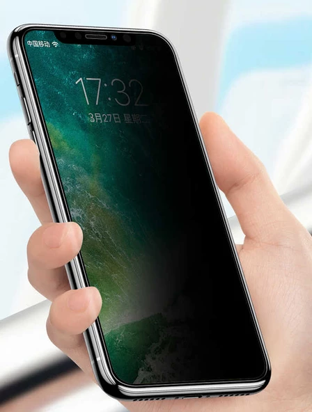 Apple iPhone 11 Pro Anti-Dust Hayalet Temperli Ekran Koruyucu - 7