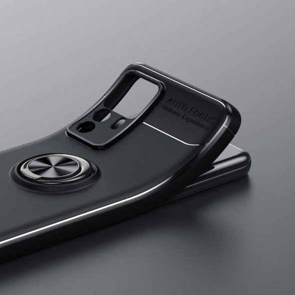 Xiaomi Mi 12T Kılıf Zore Ravel Yüzüklü Silikon Kılıf - 7