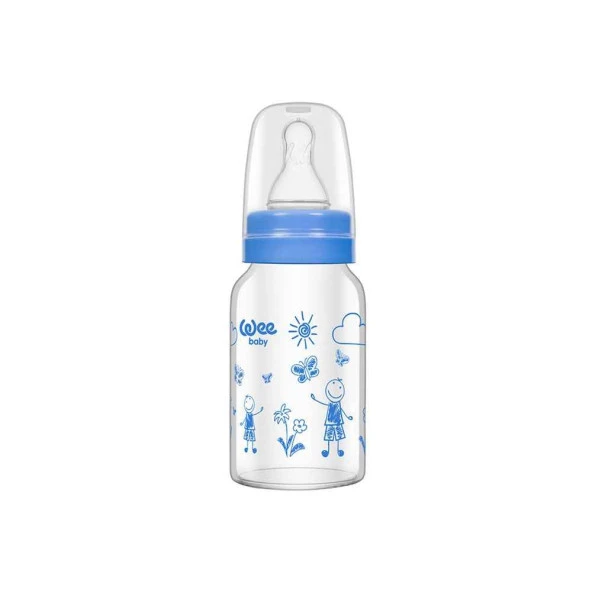 Wee Baby 770 Isıya Dayanıklı Cam Biberon 120 ml