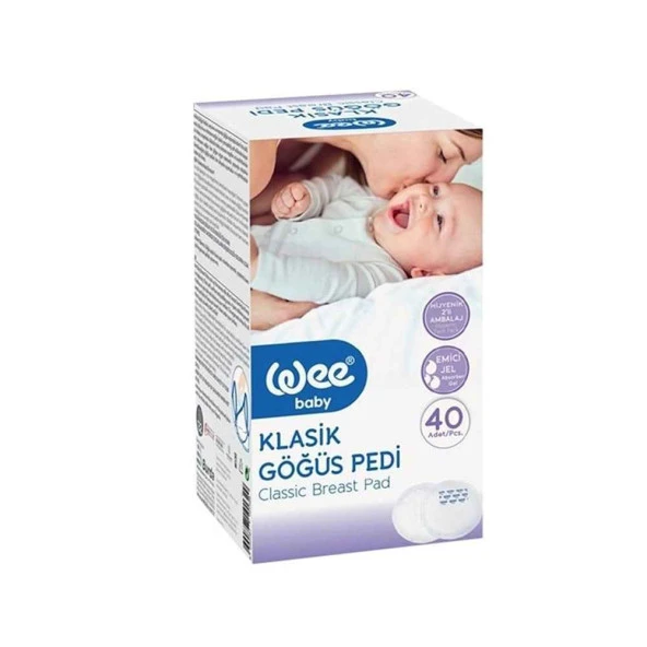 Wee Baby 132 Klasik Göğüs Pedi 40’lı