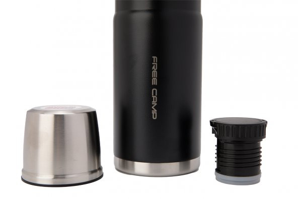 FreeCamp Nevada Termos 1 Litre Siyah - 2