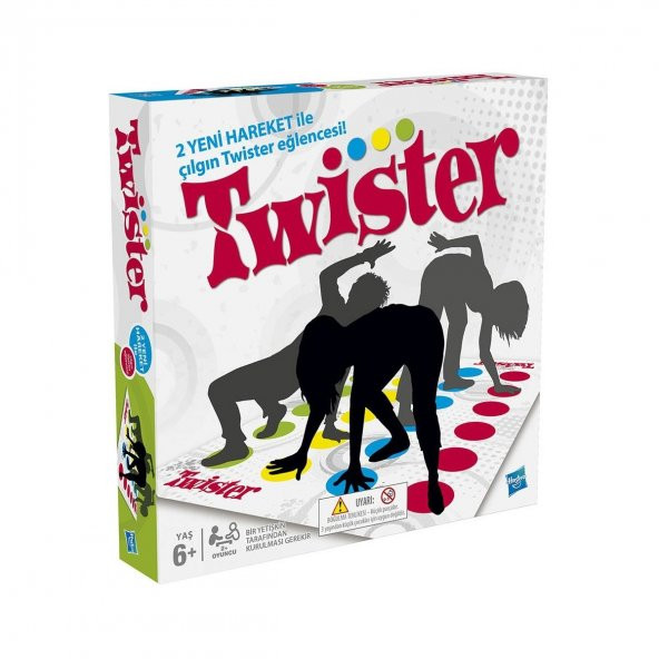 YENİLENEN Hasbro Twister TÜRKÇE