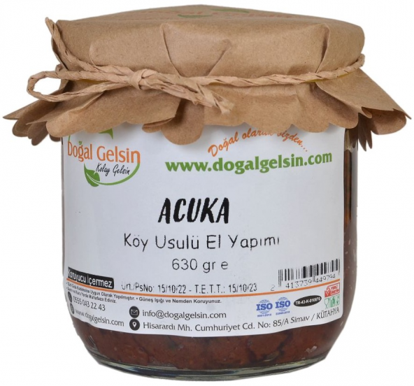 Doğal Gelsin Acuka - 630 gr