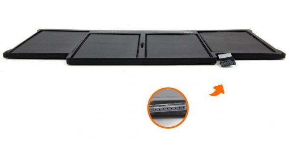 Apple A1496 Notebook Bataryası - Pili - 4