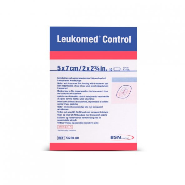 Bsn Leukomed Control 5cm x 7cm 10lu Kutu - Resim 2