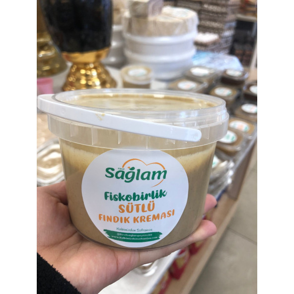 Sağlam Sütlü Fındık Kreması 500gr