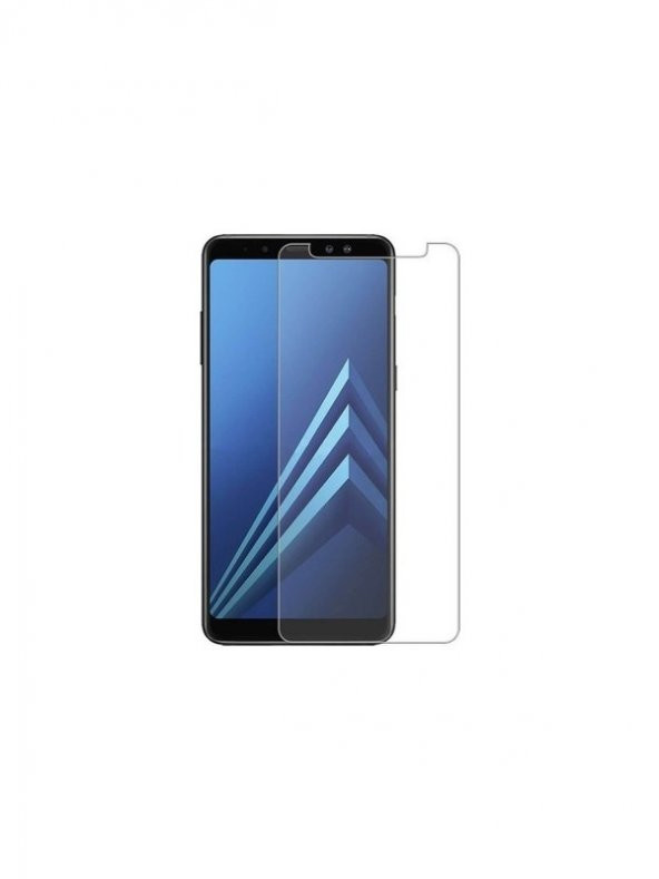 Mopal Samsung A8  PLUS (2018) Kırılmaz Cam Koruyucu Temperli